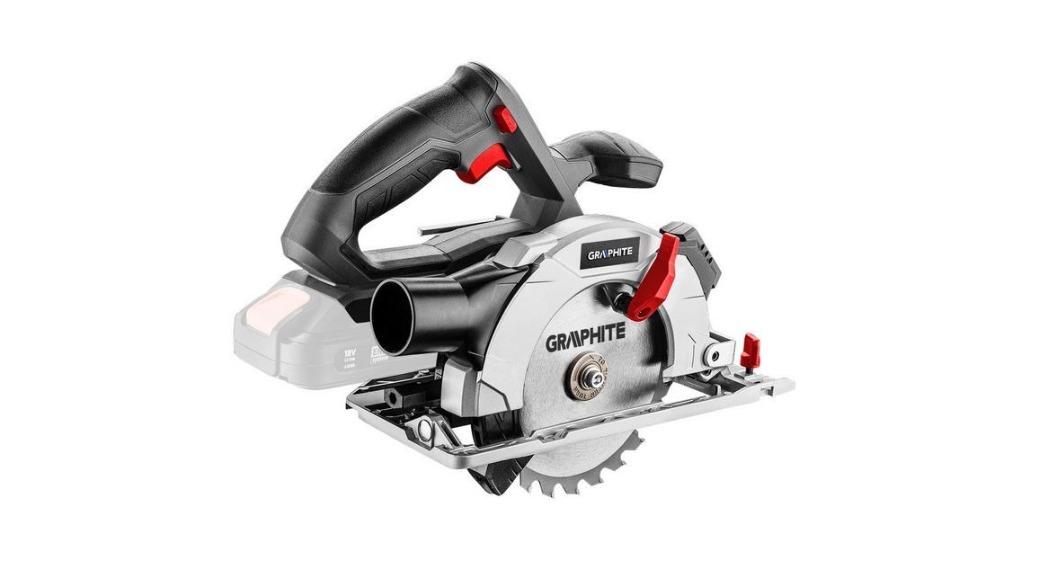 Akumulatora ripzāģis Graphite 58G008; 18 V (bez akumulatora un lādētāja)