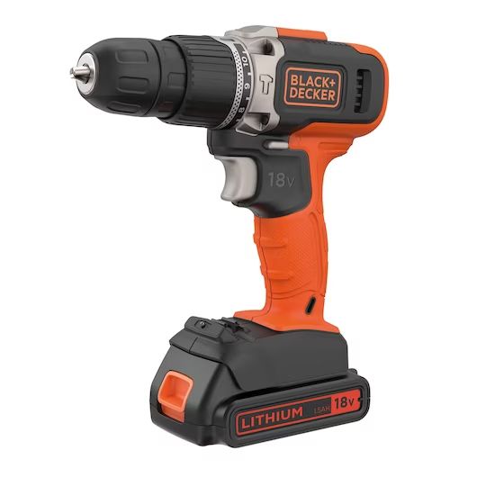Rokas triecienurbjmašīna Black & Decker BCD003C1-QW; 18 V; 1x1,5 Ah akum. +...