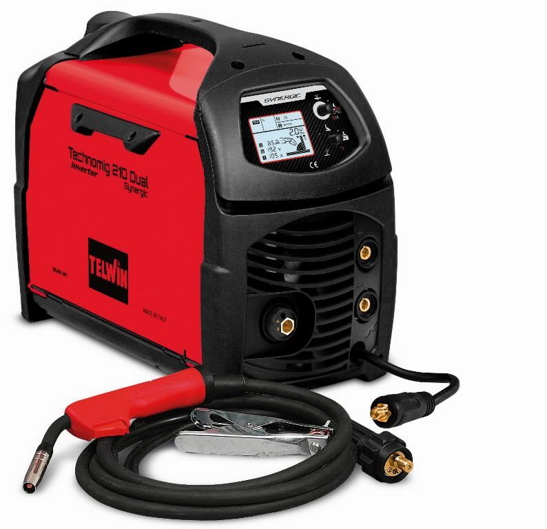 Metināšanas iekārta Telwin Technomig 210 Dual Synergic