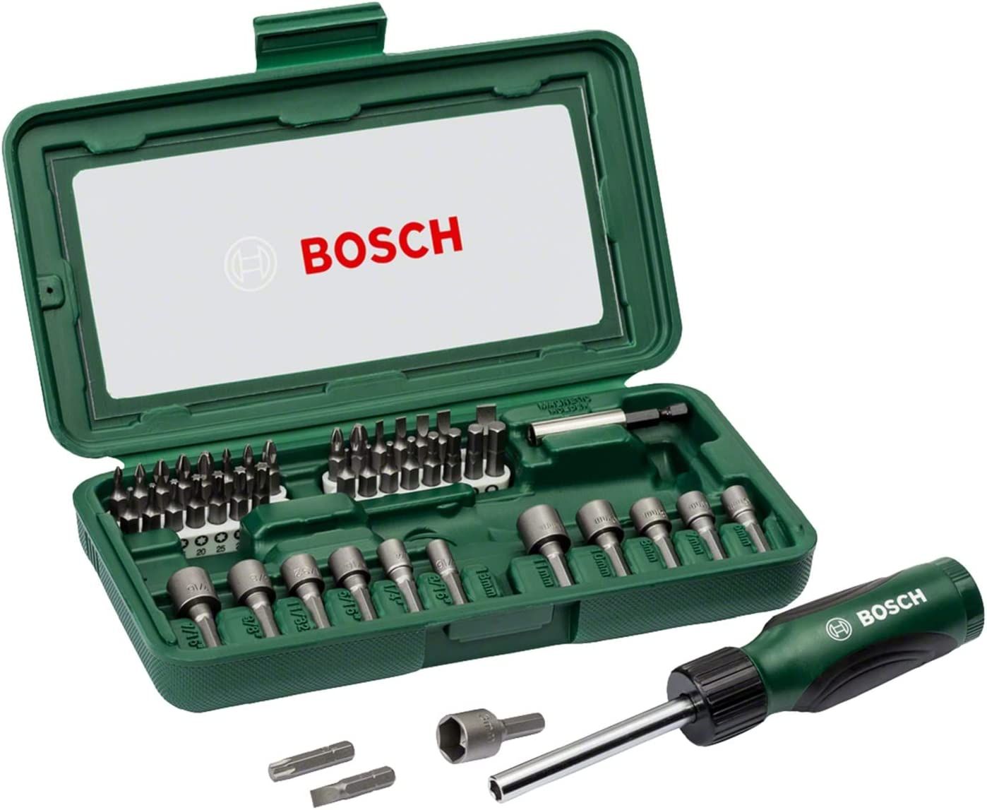 piederumu komplekts (komplektā&nbsp;— 46&nbsp;vienumi) Bosch TITANIUM