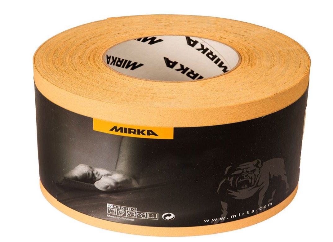 Smilšpapīra rullis Mirka 2851100132; 115 mm; 50 m; P320
