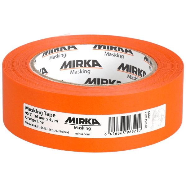 Krāsošanas lente (maskēšanai) Mirka 9191243601; 36 mm; 45 m