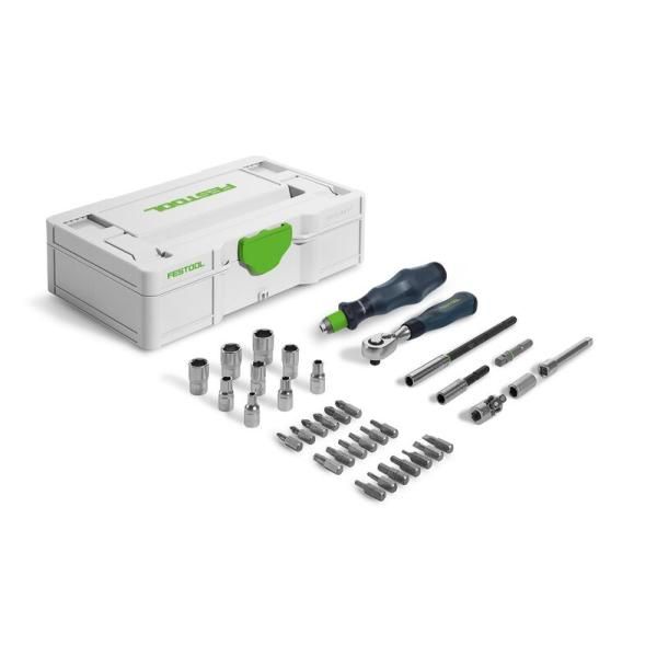 Instrumentu komplekts Festool SYS3 S 76-1/4''-CE RA; 37 gab.