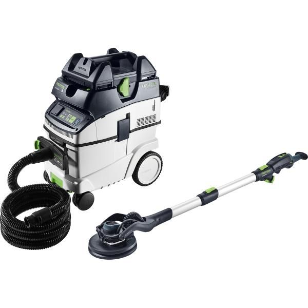Slīpmašīna sienām “žirafe” Festool PLANEX LHS 2 225 EQI/CTL 36-Set