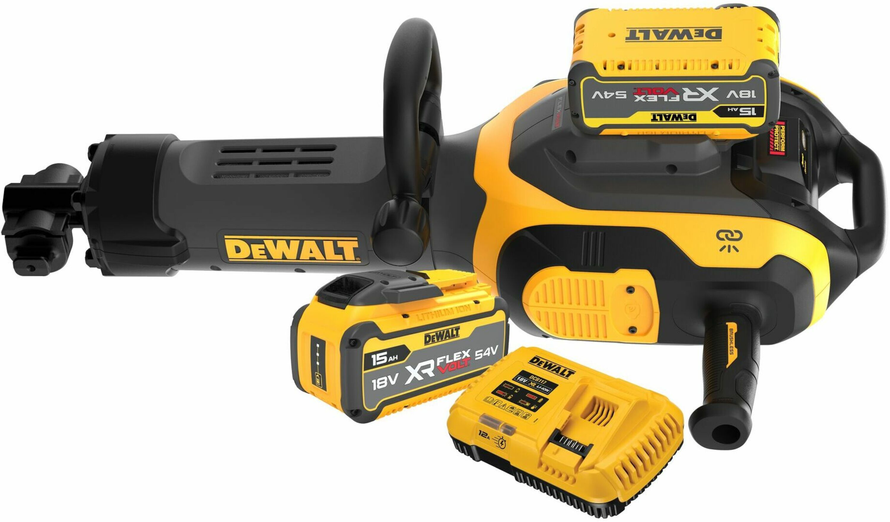 Atskaldāmurs DeWalt DCH966Z2-QW; 54 V; 41 J; 1x15,0 Ah akum.