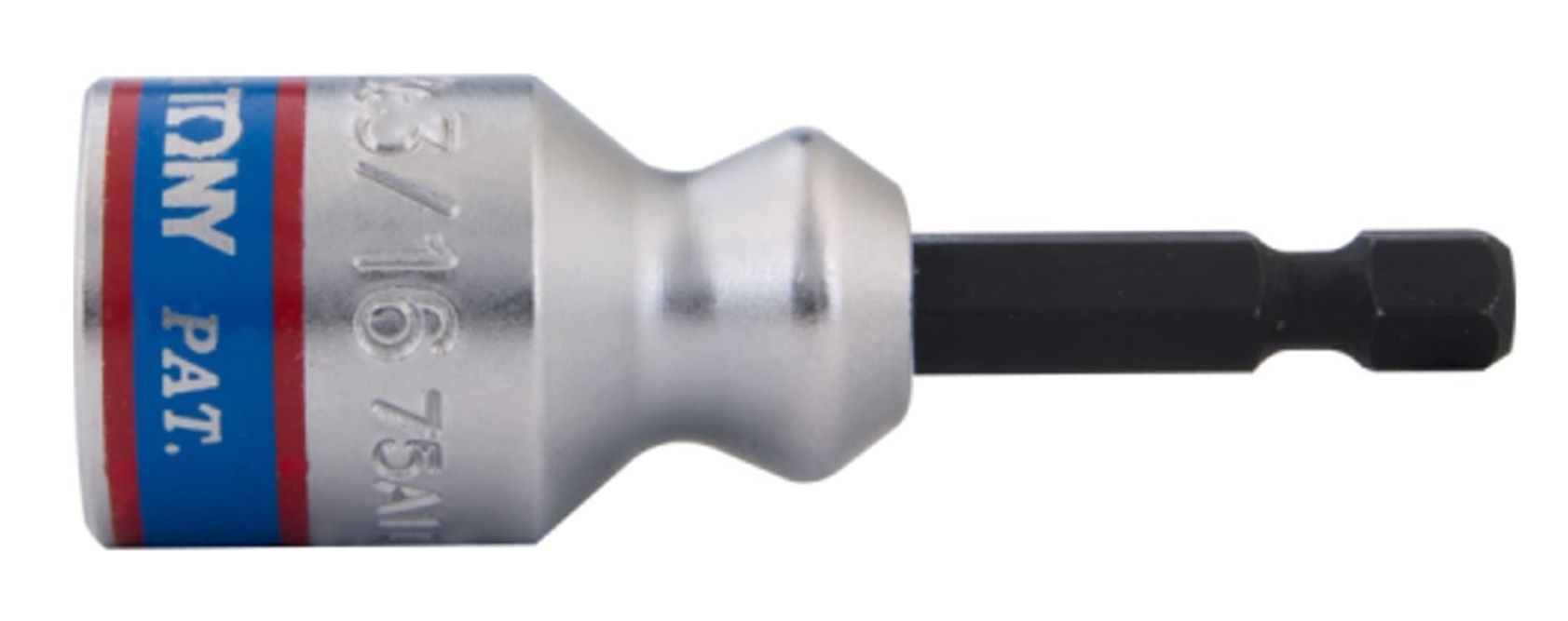 Skrūvgriežu uzgalis King Tony 75A108M; 1/4''; 66 mm