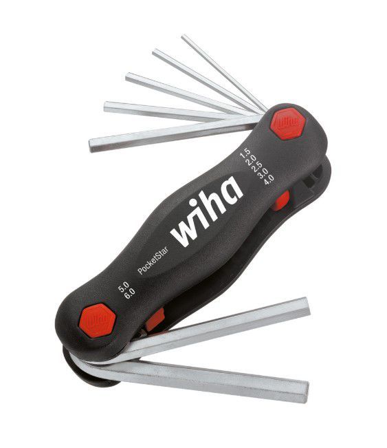 Seškanšu atslēgu komplekts Wiha WIH/351/PK7; 1,5-6 mm; 7 gab.