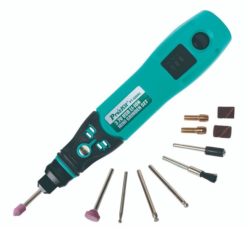 Gravētājs ProsKit PT-5205U; 3,7 V; 1x0,6 Ah akum.