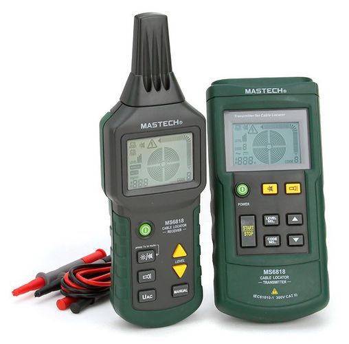 Metāla un stiepļu detektors Mastech MS6818