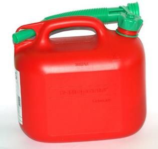 Degvielas tvertne  sarkana (5l)