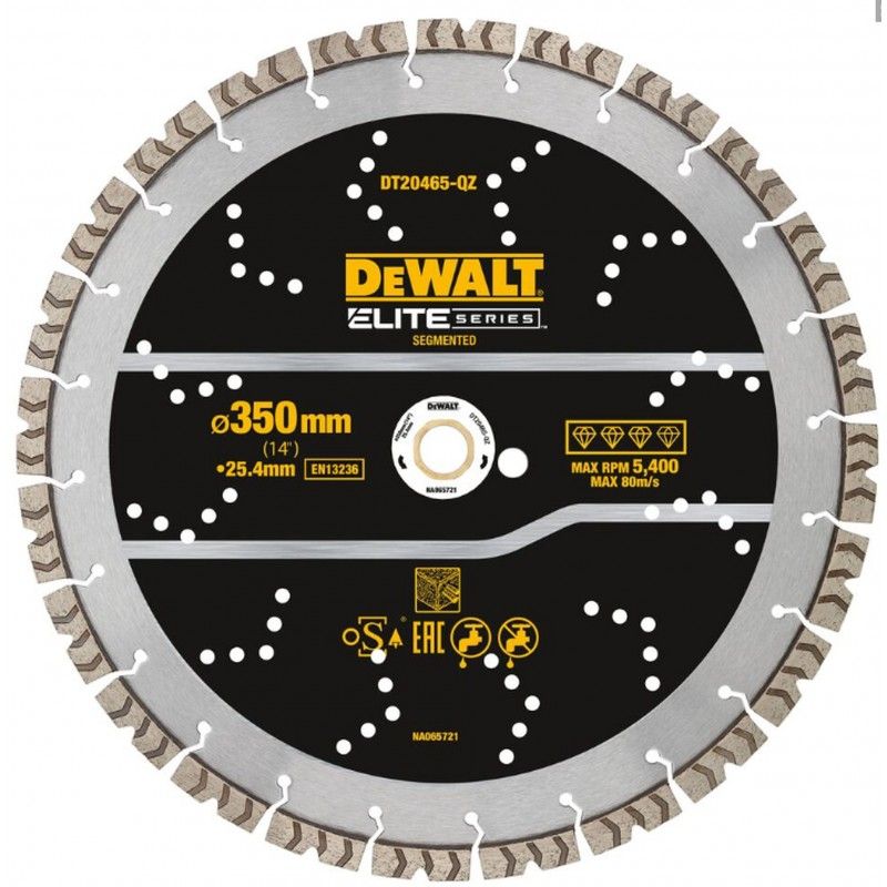 Dimanta griešanas disks DeWalt DT20465-QZ; 350x25,4 mm