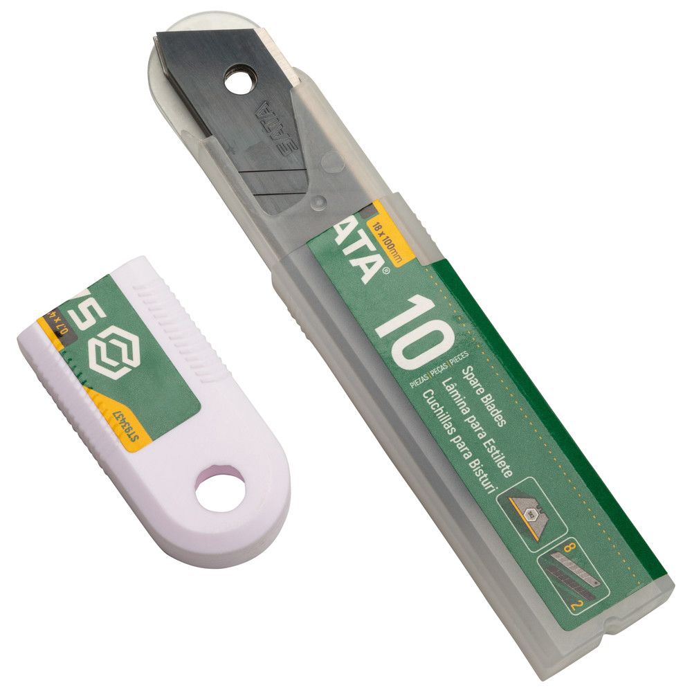 Nažu asmeņi Sata ST93437; 100 mm; 18 mm; 10 gab.