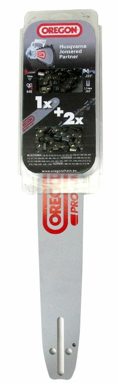 Vadotne ķēdes zāģim Oregon 581621; 13''; 33 cm; .325''; 56; 1,3 mm + ķēde