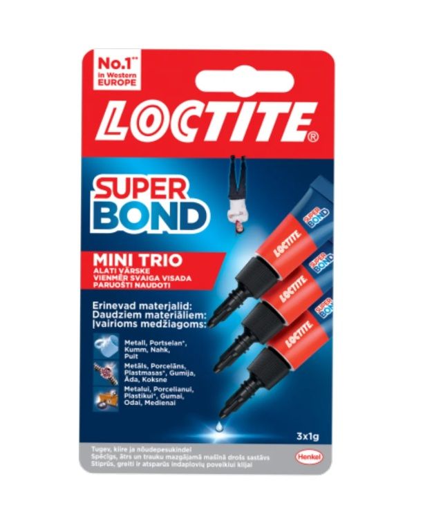 Līme Loctite T-SBMT; 3x1 g