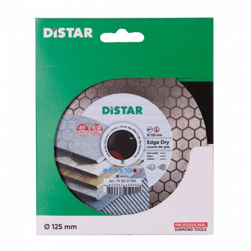Dimanta griešanas disks DISTAR 11115537010; 125x22,23x1,6 mm