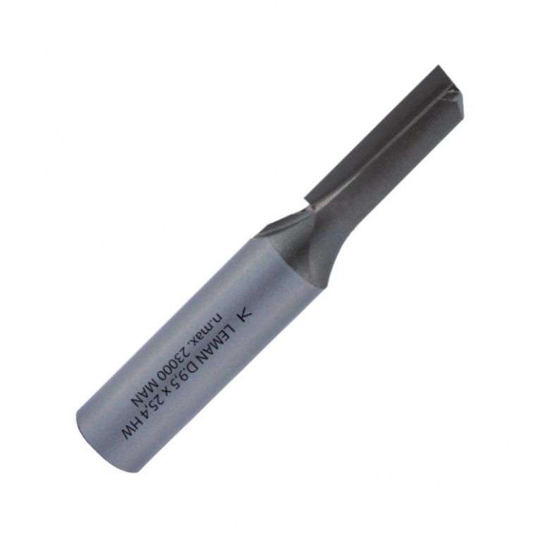 Taisnā pirkstfrēze LEMAN F4502-709-00; 9,5 mm; 12 mm