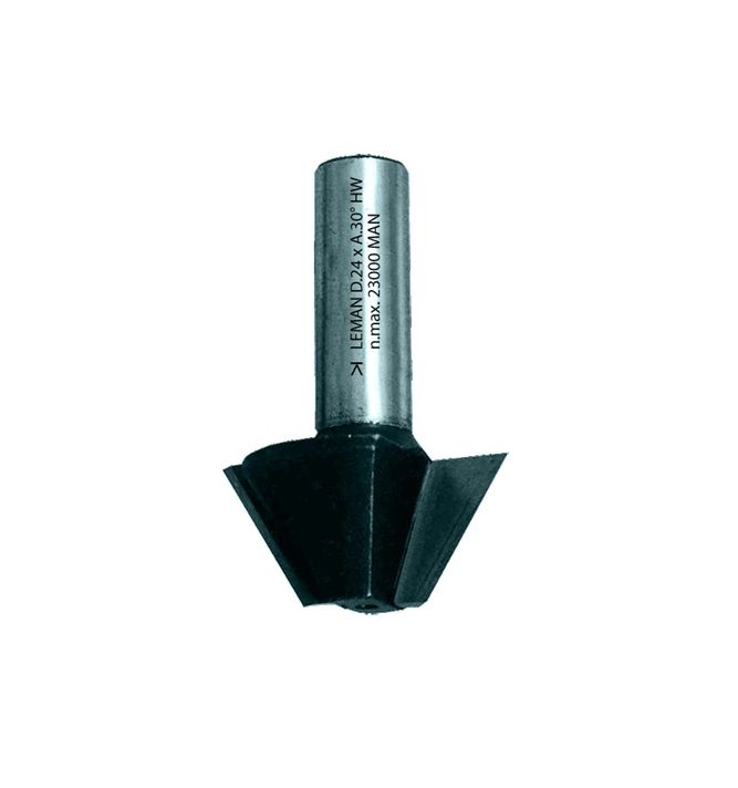V&nbsp;veida rievu frēze LEMAN F4668-730-00; 24 mm; 8 mm