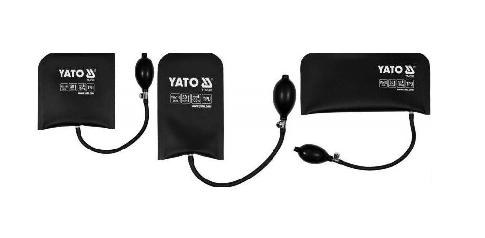 Gaisa sūkņa ķīlis Yato YT-67385; 135 kg; 3 gab.