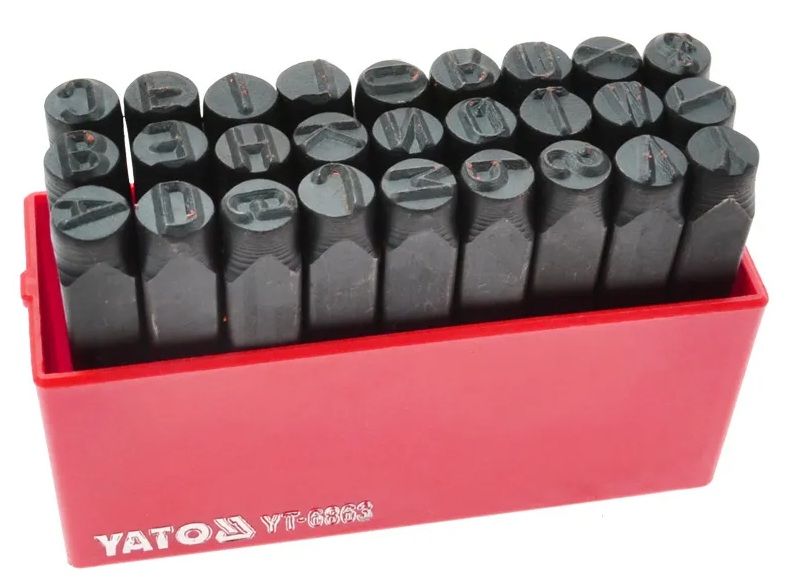 Burtu iesitēju komplekts Yato YT-6863; 8 mm; 27 gab.