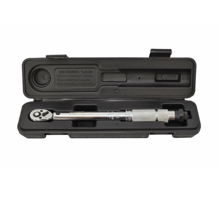 1/4'' Dinamometriskā atslēga AWTools AW39402BL; 5-25 Nm