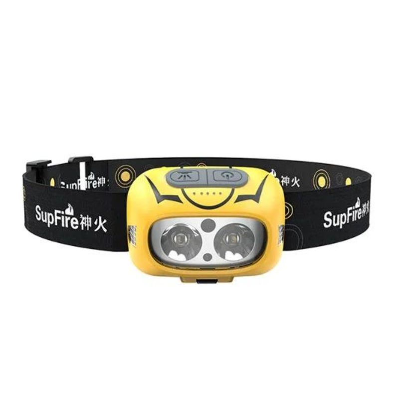 Galvas lukturis Superfire HL05-S; 500 lm