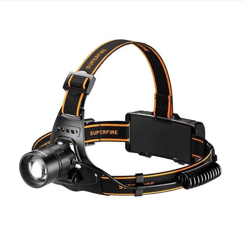 Galvas lukturis Superfire HL77-S; 550 lm