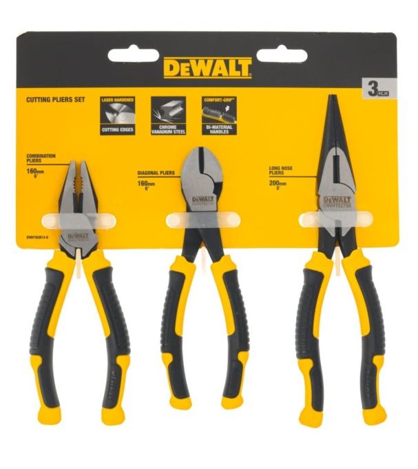 Knaibļu komplekts DeWalt DWHT82813-0; 3 gab.