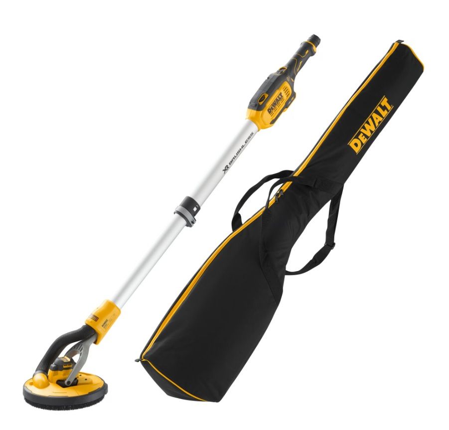 Slīpmašīna sienām DeWalt DCE800NB-XJ; 225 mm; 18 V (bez akumulatora un lādētāja)