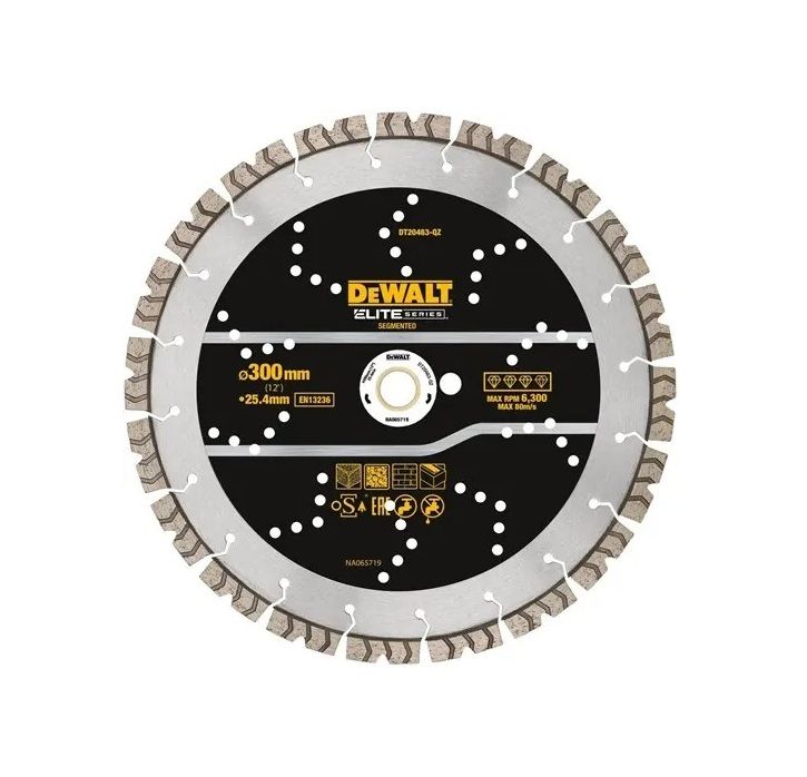 Dimanta griešanas disks DeWalt DT20463-QZ; 300x25,4x3,8 mm