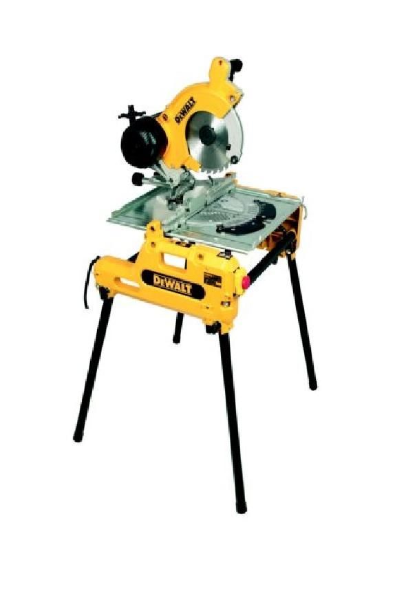 Kombinēts ripzāģis - leņķzāģis DeWalt DW743N