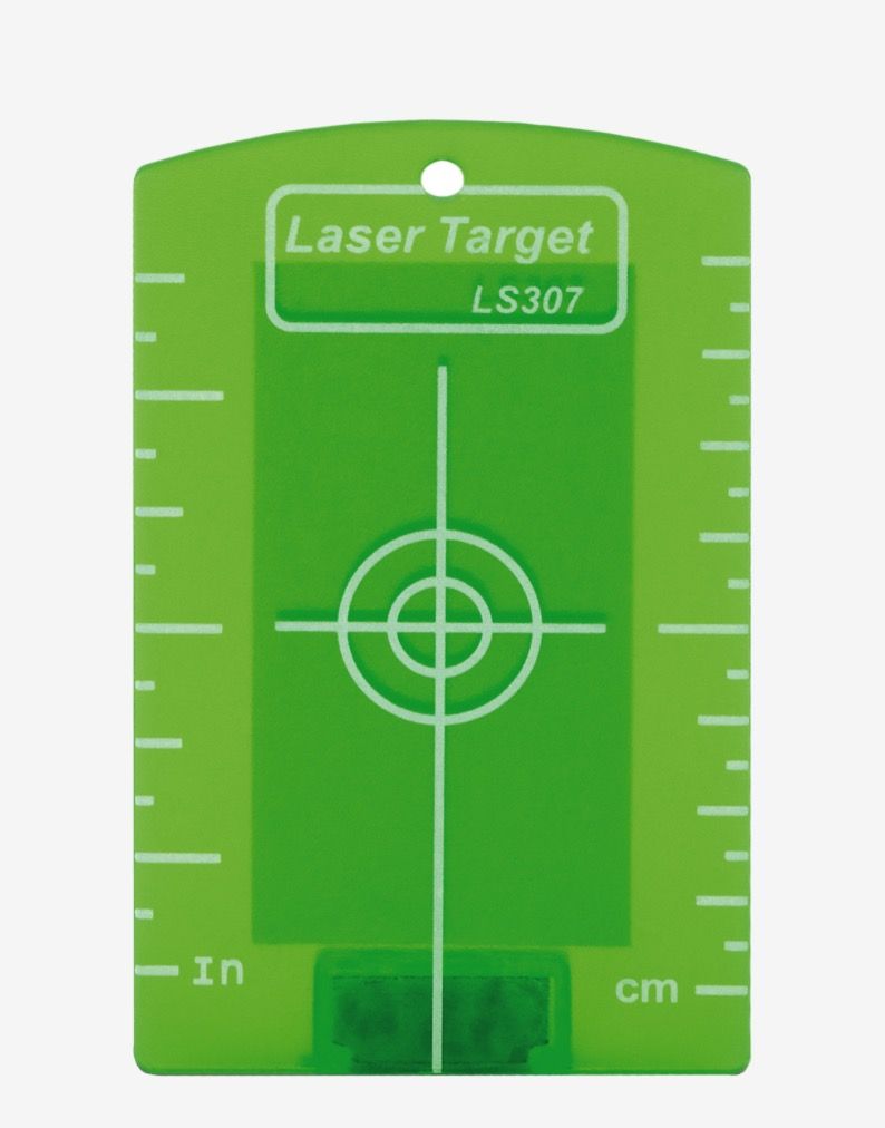 Lāzera mērķa plāksne Geo-Fennel LS 307; zaļš