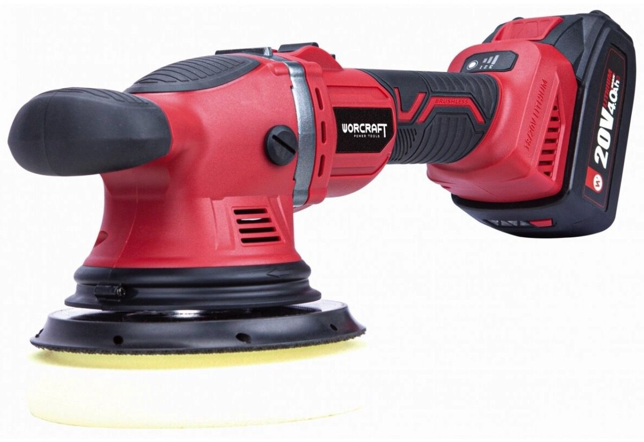 Pulēšanas mašīna Worcraft COP-S20LiB; 20 V; 1x4,0 Ah akum.