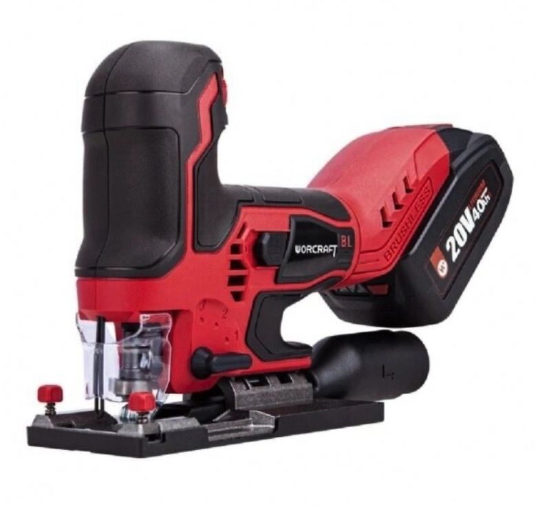 Figūrzāģis ar akumulatoru Worcraft CJSS20LiB; 20 V; 1x4,0 Ah akum.