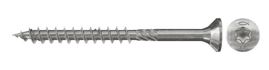 Koka skrūve Fischer FPF-ST P; 6,0x70 mm; TX30; 100 gab.