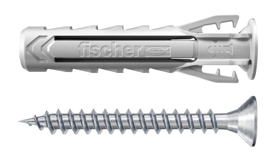 Tapa ar skrūvi Fischer SX Plus S; 4,0x20 mm; 25 gab.