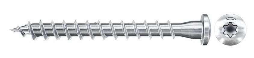 Koka skrūve Fischer FPF-PT ZPF; 5,0x40 mm; TX20; 200 gab.