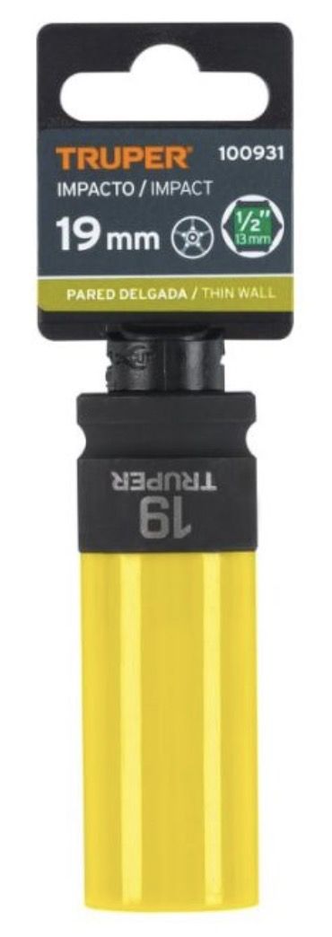 Uzgriežņa galviņa Truper D-7319-MLPD; 1/2''; 19 mm