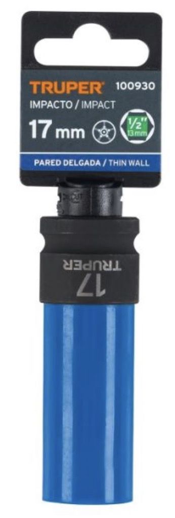 Uzgriežņa galviņa Truper D-7317-MLPD; 1/2''; 17 mm