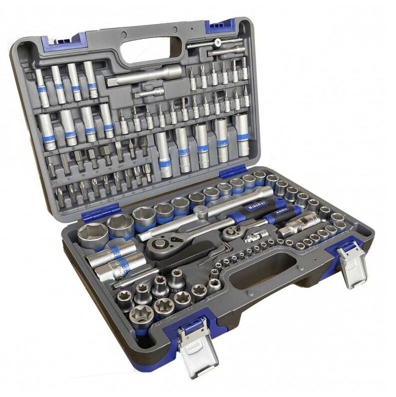 Instrumentu komplekts KingRoy KR108MDADB; 1/4''+1/2''; 108 gab.