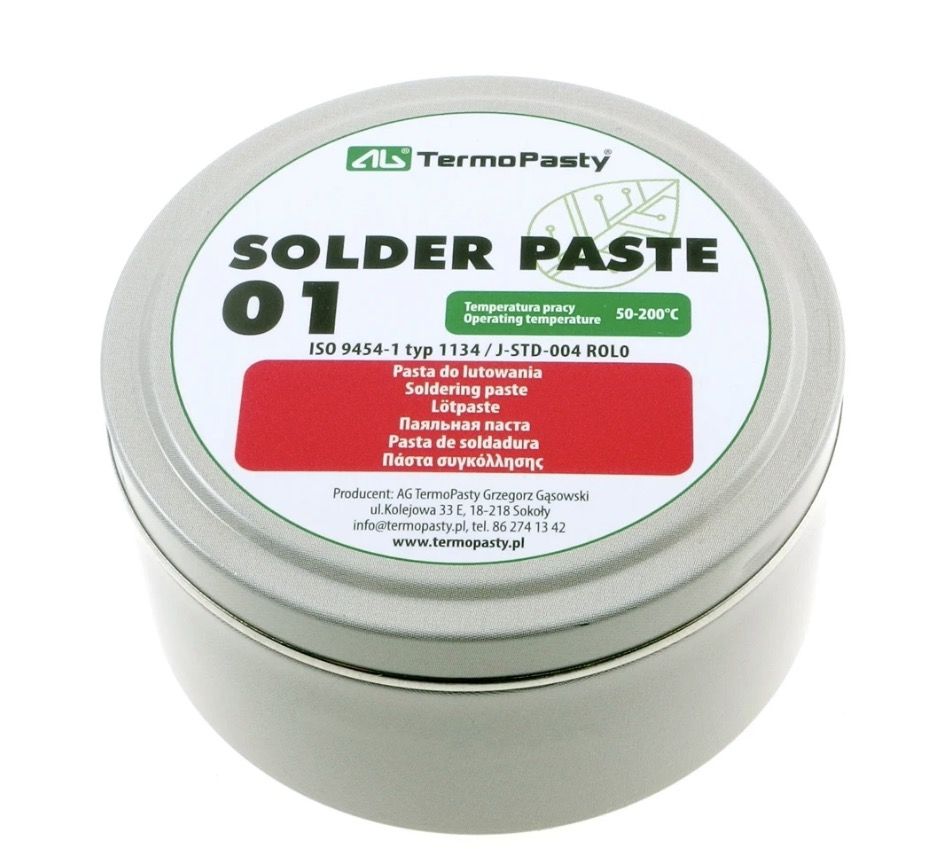 Lodēšanas pasta AG TermoPasty 01; 100 g