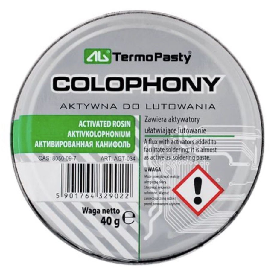 Lodēšanas pasta AG TermoPasty AGT-034; 40 g