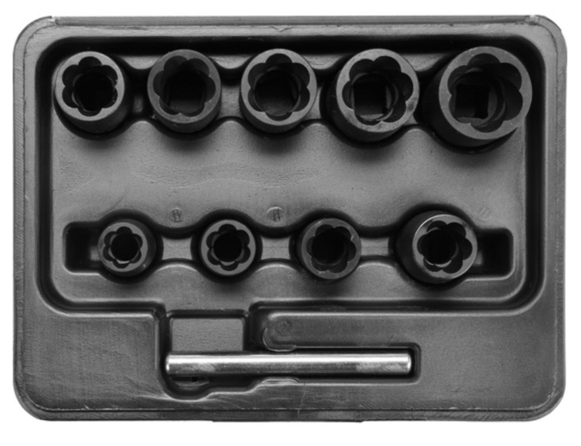 Skrūvējstieņi Yato YT-0603; 3/8''; 10-19 mm; 10 gab.