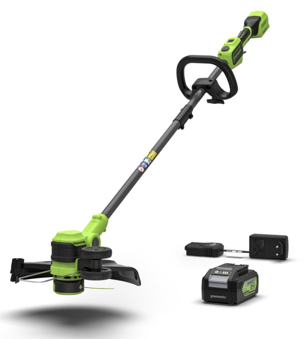 Zāles trimmeris Greenworks ST24L413-01; 24 V; 1x4,0 A akum.