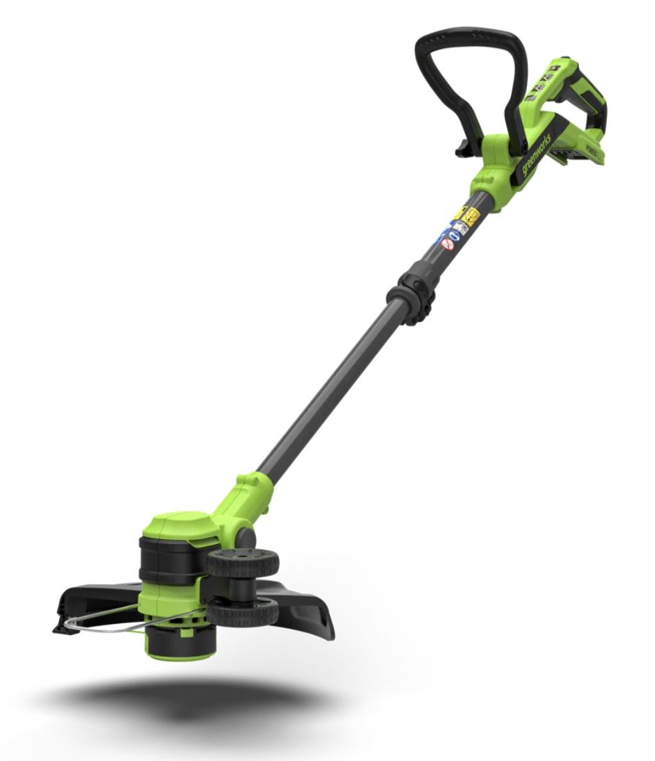 Zāles trimmeris Greenworks ST24B07-01; 24 V (bez akumulatora un lādētāja)