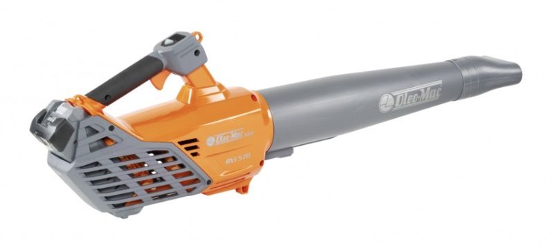 Akumulatora lapu pūtējs Oleo-Mac BVI 570; 56 V (bez akumulatora un lādētāja)