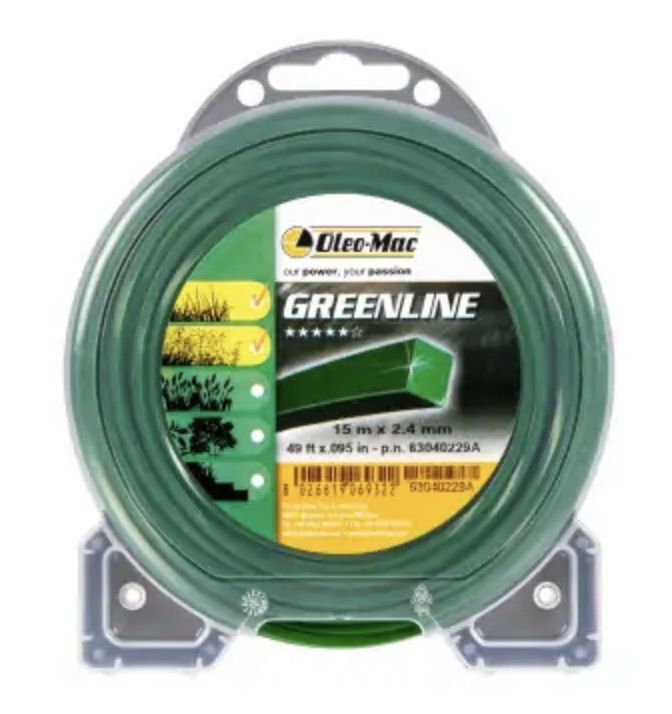 Aukla trimmerim Oleo-Mac 63040229A; 2,4 mm/15 m