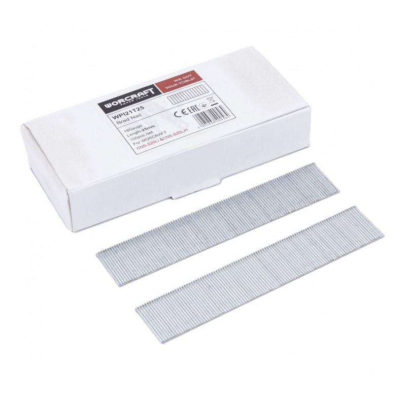 Naglas Worcraft CNSS20WPI21T25; 25 mm; 100 gab.