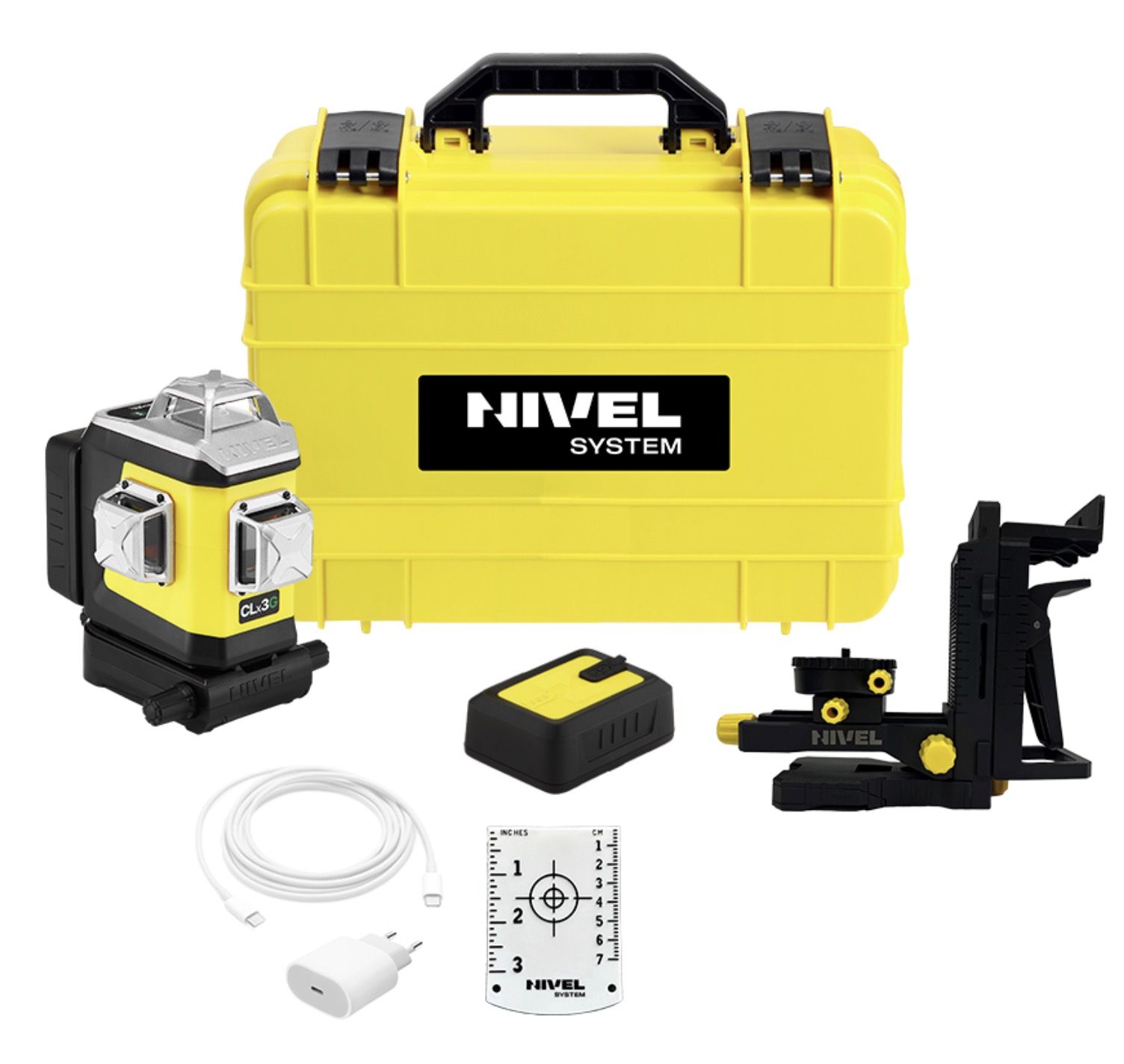 Krustveida lāzera nivelieris Nivel System CLX3G