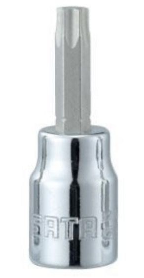 Uzgriežņu galviņa ar uzgali Sata S21105; 1/4''; T25