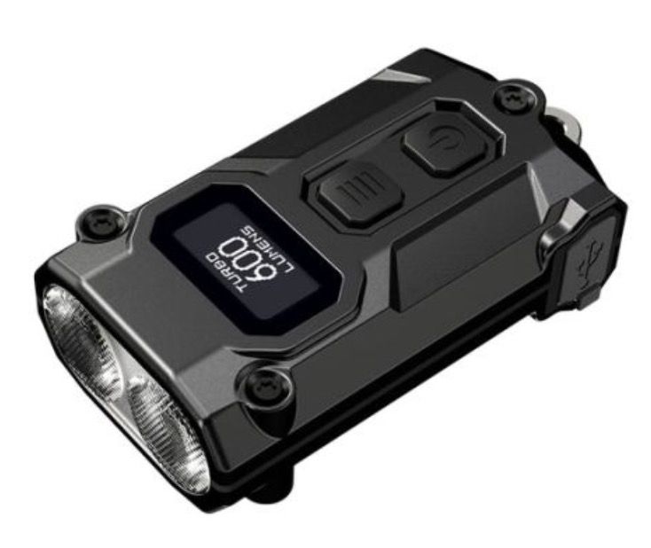 Prožektors - atslēgu piekariņš Nitecore TINI-3; 600 lm